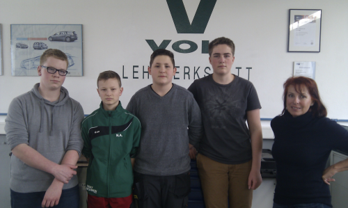 Besuch bei der Fa. Voit